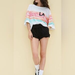 Daily Practice by Anthropologie oversized LA Sunset Tee size Large